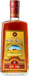 Коньяк "Арагац" 5-летний, 0.5 л