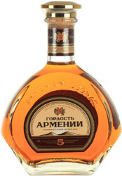 Коньяк "Гордость Армении" 5-летний, 0.5 л