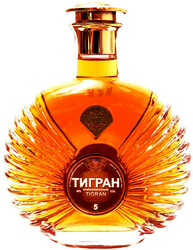 Коньяк "Тигран" 5-летний, 0.5 л
