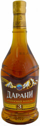 Коньяк "Дарани" 3-летний, 0.75 л