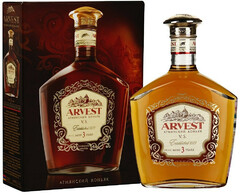 Коньяк "Арвест" ВС, в подарочной коробке, 0.7 л