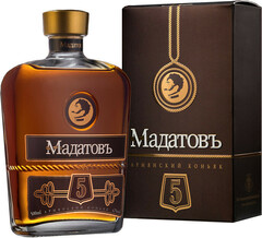 Коньяк "Madatoff" 5 Years Old, gift box, 0.5 л