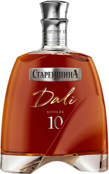 Коньяк "Старейшина" Дали 10-летний, 0.5 л