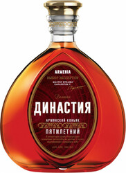 Коньяк "Великая Династия" 5-летний, 0.5 л