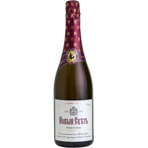 Игристое вино Новый Свет, Каберне Совиньон полусладкое выдержанное