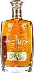 Коньяк "Бастион" 5 лет выдержки, 0.5 л