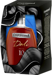 Коньяк "Старейшина" Дали 10-летний, в подарочной коробке, 0.5 л