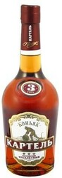 Коньяк "Картель" 3 года, 0.5 л