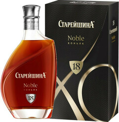 Коньяк "Старейшина" Нобл 18-летний, в подарочной коробке, 0.5 л