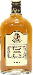 Коньяк КВС, Российский 3 звездочки, фляга, 0.5 л