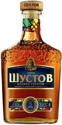 Коньяк "Шустов" 5 звезд, 0.5 л