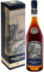 Коньяк "Дербент" КВ, в подарочной коробке, 0.5 л