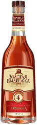Коньяк "Золотая Выдержка" Четырехлетний, 1 л
