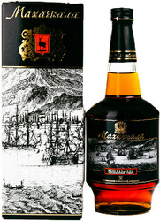 Коньяк Дербентский коньячный комбинат, "Махачкала" КС, в подарочной коробке, 0.7 л