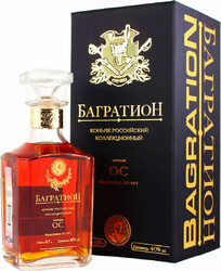 Коньяк ККЗ, "Багратион" ОС 20-летний, в подарочной коробке, 0.7 л
