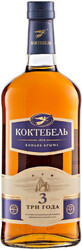 Коньяк "Коктебель" 3 Звезды, 0.5 л