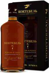 Коньяк "Коктебель" 7-летний, в подарочной коробке, 0.7 л