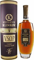 Коньяк "Klinkov" Family Collection V.S.O.P, in tube, 0.5 л