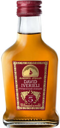 Коньяк "David Iverieli" 5 Stars, 100 мл
