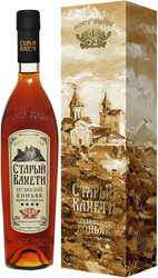 Коньяк "Старый Кахети" 4-летний, в подарочной коробке, 0.5 л