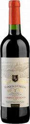 Вино "Marquis d'Orlean" Cabernet Sauvignon Sec, Pays d'Oc IGP