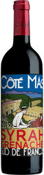 Вино "Cote Mas" Syrah Grenache, Pays d'Oc IGP, 2019