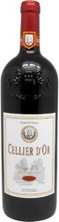 Вино "Cellier d'Or" Rouge, VdP de Cotes de Thongue, 1 л