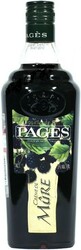 Ликер "Pages" Creme de Mure, 0.7 л