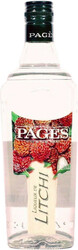 Ликер "Pages" Litchi, 0.7 л