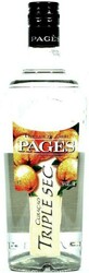 Ликер "Pages" Curacao Triple Sec, 0.7 л