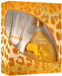 Ликер Meukow Vanilla, gift box with glass, 0.7 л