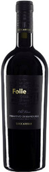 Вино Luccarelli, "Folle" Primitivo di Manduria DOP, 2012