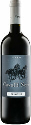 Вино "Cavalli Neri" Primitivo, Puglia IGT, 2015