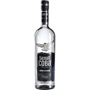 Водка "Белая Сова", 0.5 л