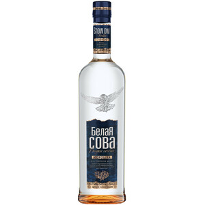 Водка "Белая Сова" Морошка на Северном Меду, 0.5 л