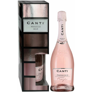 Игристое вино Canti, Millesimato Prosecco DOC Rose, 2020, gift box
