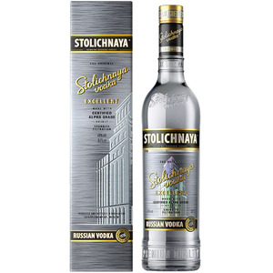 Водка "Столичная" Экселент, в подарочной коробке, 0.7 л