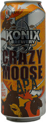 Пиво Konix Brewery, "Crazy Moose" APA, in can, 0.5 л