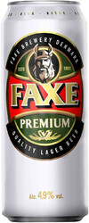 Пиво "Faxe" Premium (Russia), in can, 0.45 л
