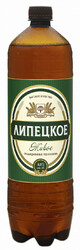 Пиво "Липецкое" Живое, ПЭТ, 1.3 л