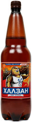 Пиво "Халзан" Крепкое, в пластиковой бутылке, 1.35 л