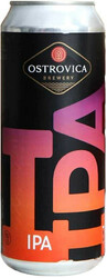 Пиво Ostrovica, IPA, in can, 0.5 л