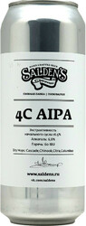 Пиво "Salden's" 4C AIPA, in can, 0.5 л