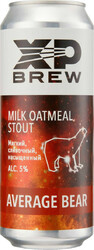 Пиво XP Brew, "Average Bear", in can, 0.5 л