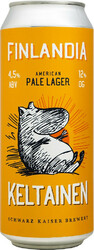 Пиво Schwarz Kaiser, "Finlandia Keltainen", in can, 0.5 л