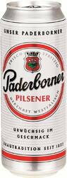 Пиво Paderborner, Pilsener, in can, 0.5 л