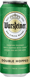 Пиво "Warsteiner" Double Hopped, in can, 0.5 л