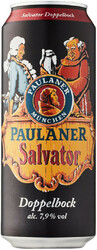 Пиво Paulaner, "Salvator", in can, 0.5 л