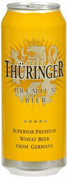 Пиво "Thuringer" Weissbier, in can, 0.5 л