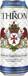 Пиво "Thron" Lager, in can, 0.5 л